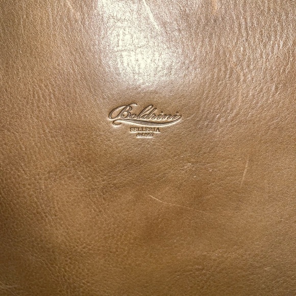 Boldrini Selleria Tundra Tote Bad Large Italian Leather - Picture 2 of 8
